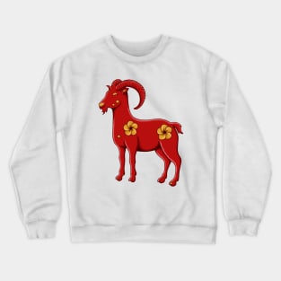 the goat Crewneck Sweatshirt